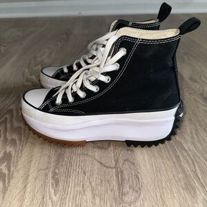 Platform high top converse